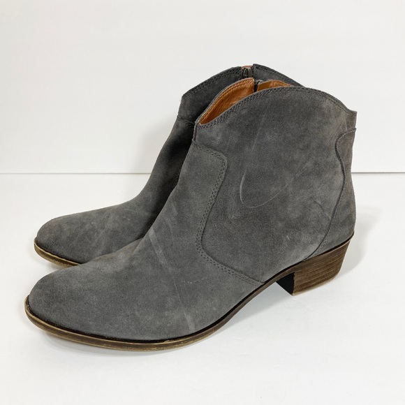 grey western booties